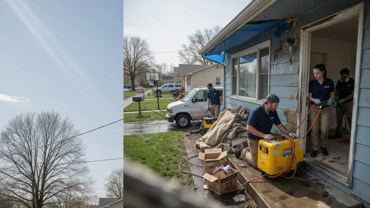 Basement Flood Cleanup in Bowlegs, OK near me